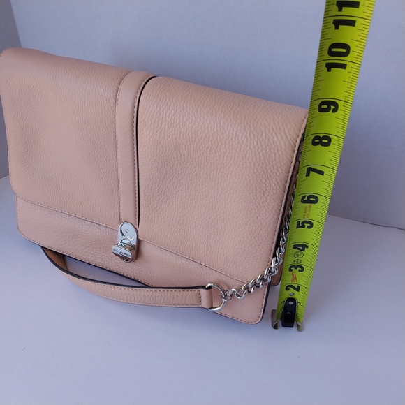 Karl Lagerfeld Light Pink Shoulder Bag with Chain Strap - Picture 11 of 16